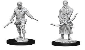 D&D Mini: Human Male Rogue