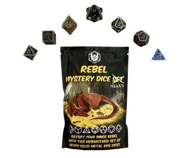 Mystery Pack Full set Non-matching Solid Metal Dice