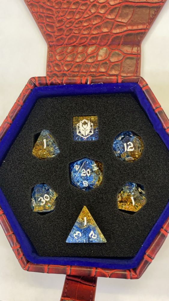 Dragon's Hoard: Shattered Glass - Blue & Yellow