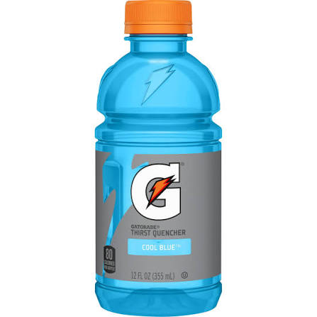 Gatorade: 12 fl oz - Cool Blue
