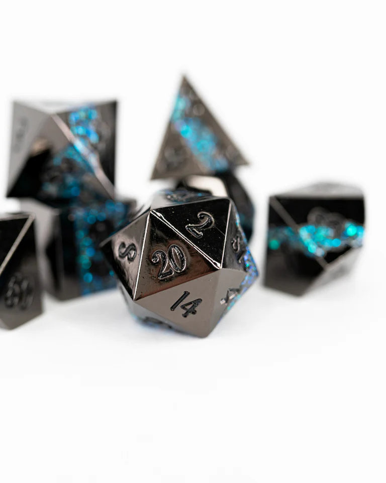 Metal RPG Dice Set: Fool's Tide
