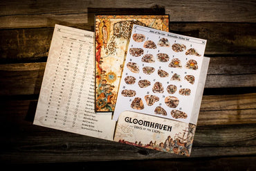 Gloomhaven: Jaws of the Lion - Reusable Sticker Sheet