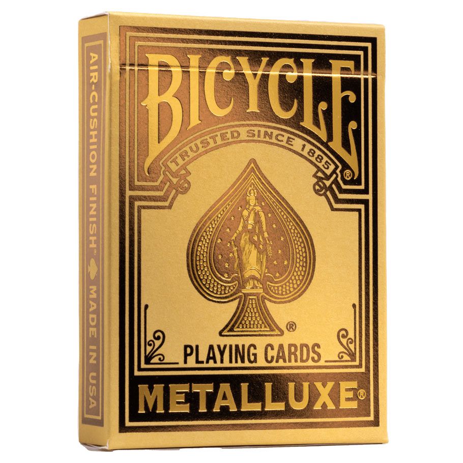Bicycle: Metalluxe Gold Playing Cards