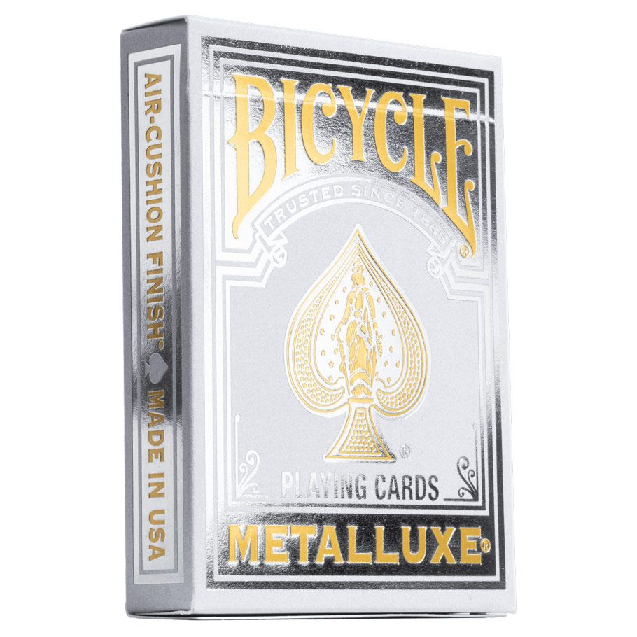 Bicycle: Metalluxe Silver Playing Cards
