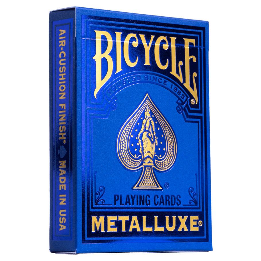 Playing Cards: Metalluxe Blue