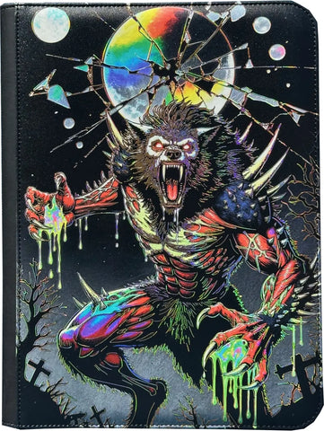 Maggot Labs Zippered Binder (9-Pocket): Lunar Eclipse Ravager
