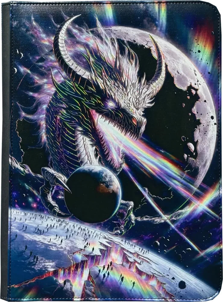 Maggot Labs Zippered Binder (9-Pocket): Lunar Maw - The Earth Devourer