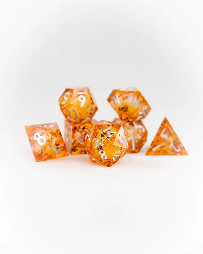 Liquid Core RPG Dice Set: Firemote