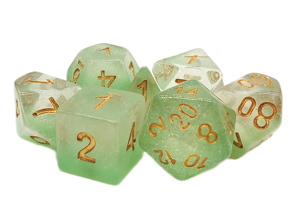 RPG Dice Set: Luminous - Morning Mist