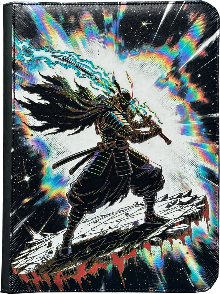 Maggot Labs Zippered Binder (9-Pocket): Nebula Ronin - The Void Samuri