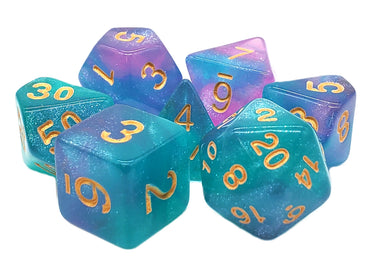 RPG Dice Set: Galaxy - Northern Lights