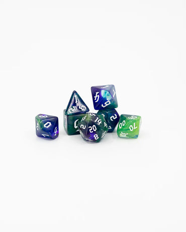 Acrylic RPG Dice Set: Maleficence