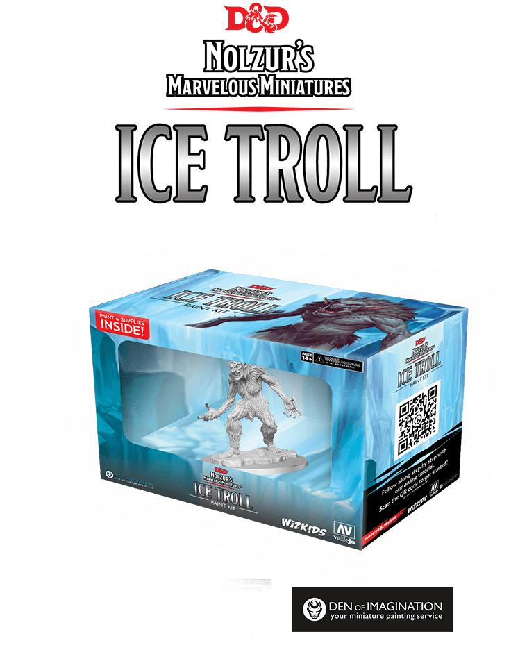 Paint Night Kit: Ice Troll