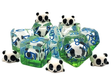 RPG Dice Set: Animal Kingdom - Panda Party