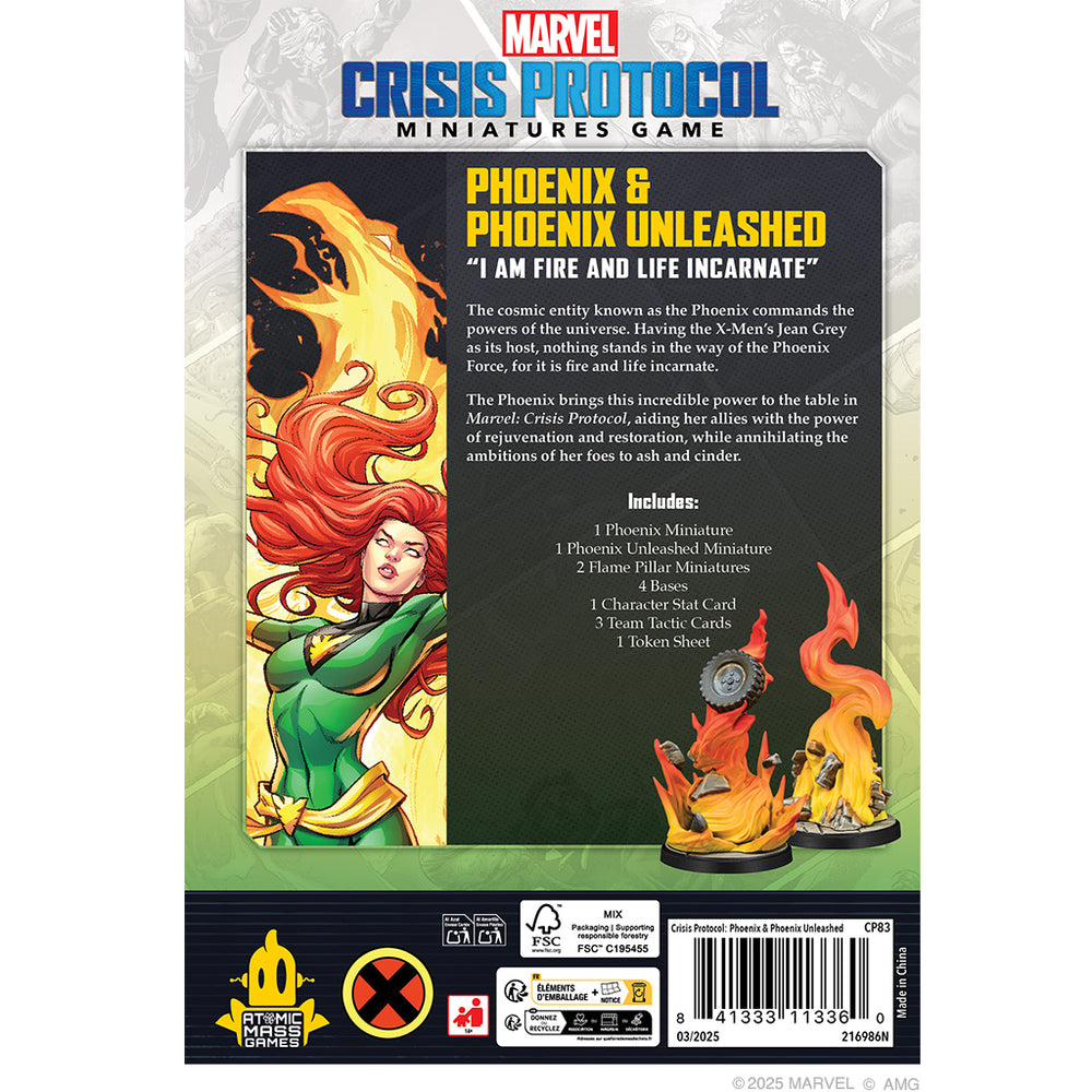 Marvel: Crisis Protocol - Phoenix & Phoenix Unleashed Character Pack
