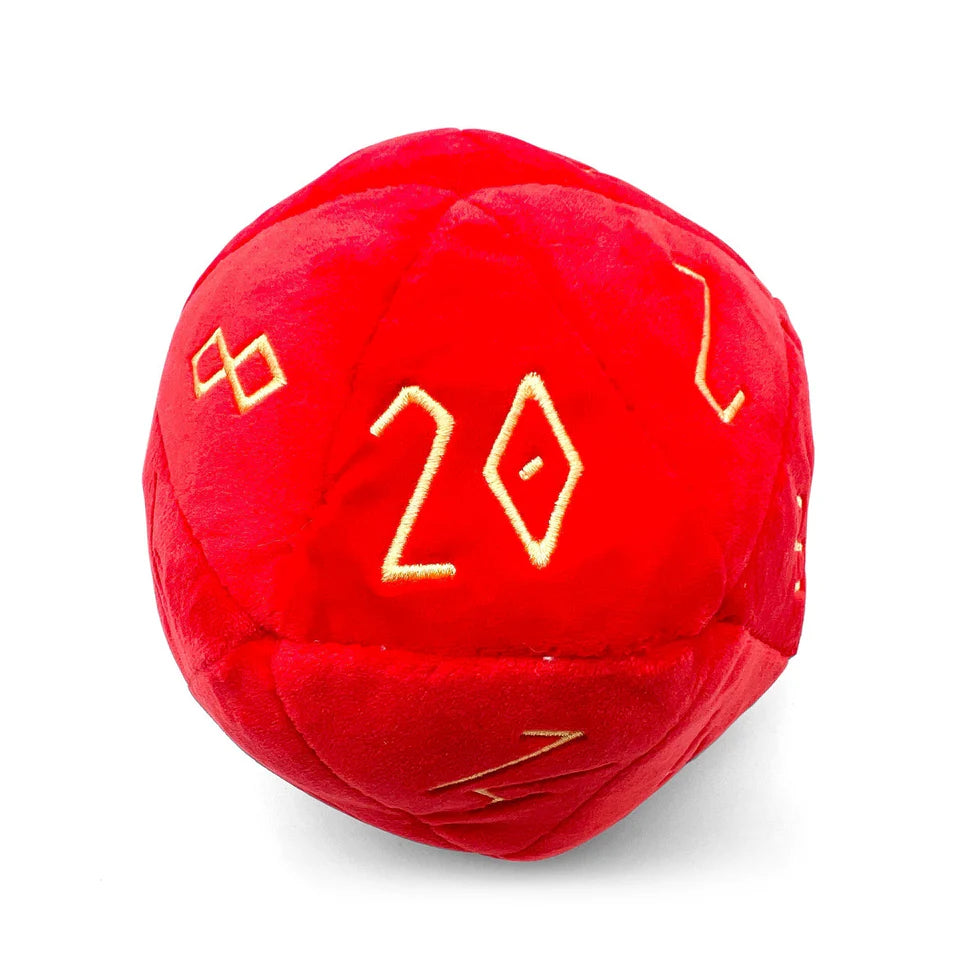 D20 Plush Small: Devil Red