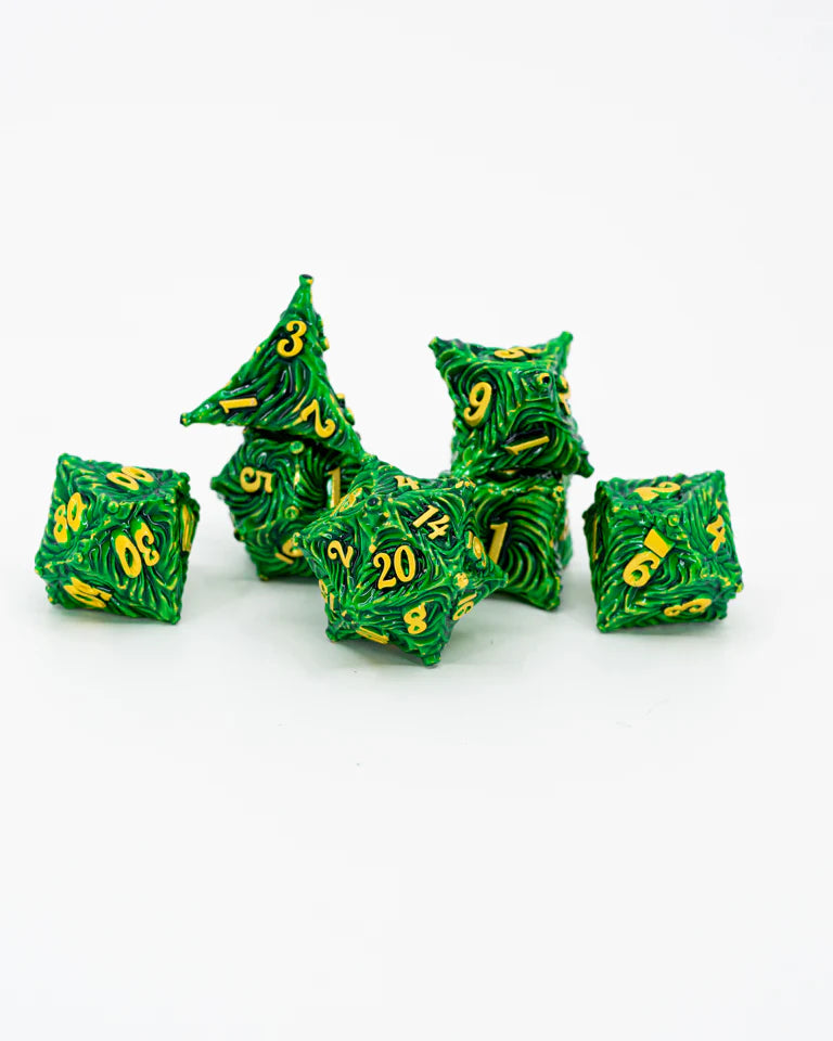 Metal RPG Dice Set: Chrysalis