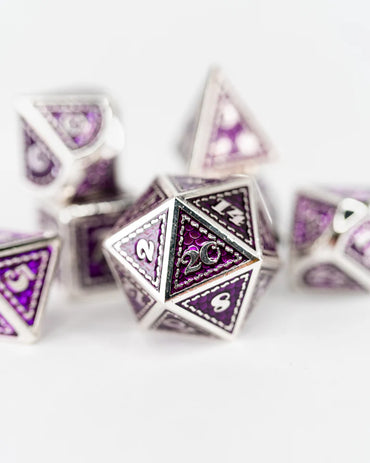 Metal RPG Dice Set: Witches Brew