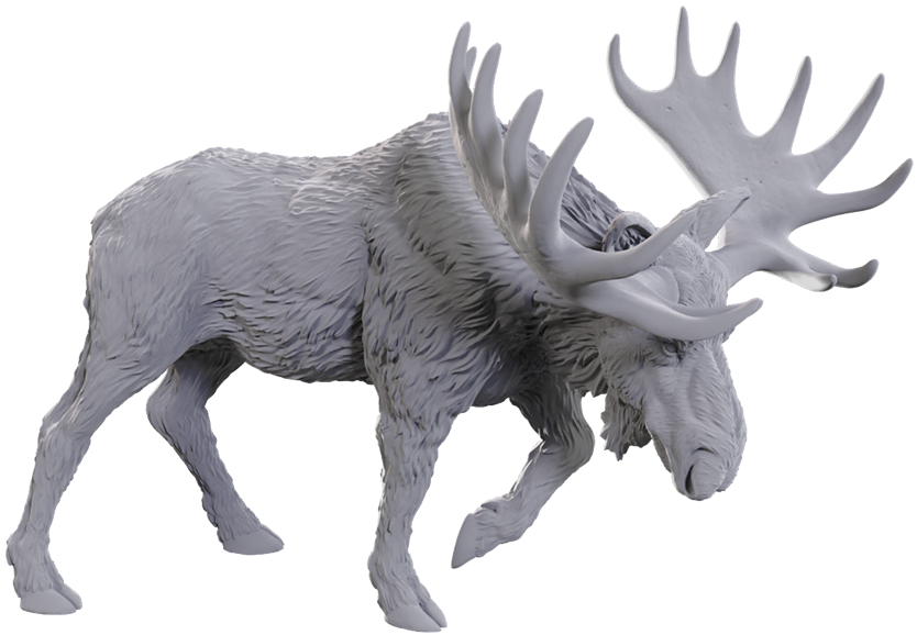 D&D Mini (W27): Bull Moose