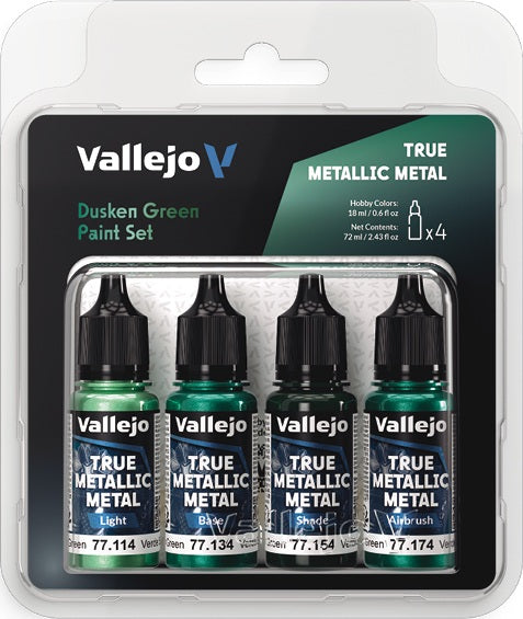 True Metallic Paint Set: Dusken Green