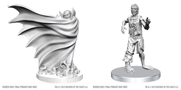 D&D Mini (W28): Classic Vampire & Classic Zombie