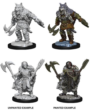 D&D Mini (WV09) Half-Orc Barbarian