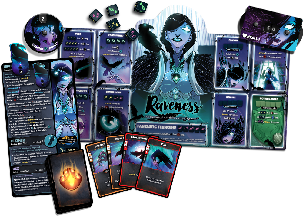 Dice Throne: Hero Pack - Raveness