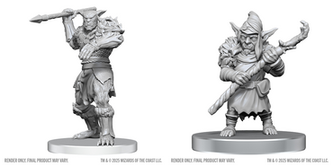 D&D Mini (W28): Bugbear Stalker & Goblin Hexer