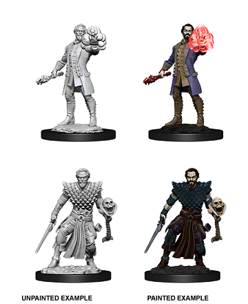 D&D Mini (WV10) Human Warlock