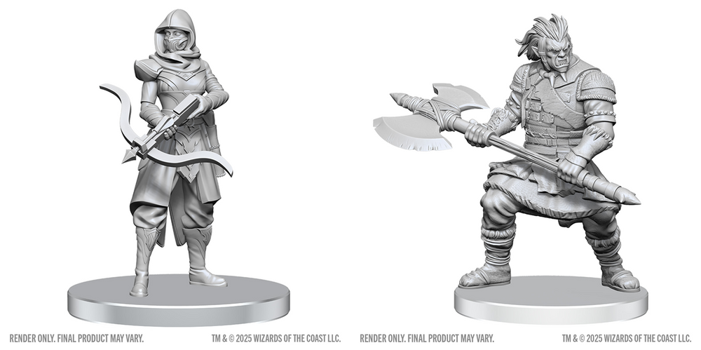 D&D Mini (W28): Assassin & Berserker