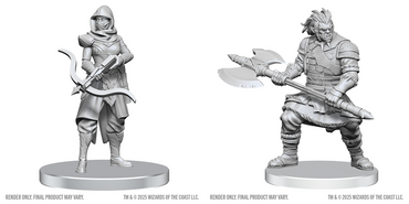 D&D Mini (W28): Assassin & Berserker