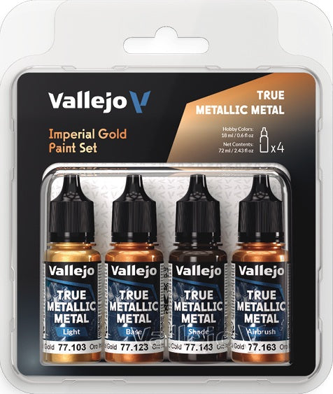 True Metallic Paint Set: Imperial Gold