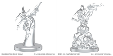 D&D Mini (W28): Ice Mephit & Dust Mephit