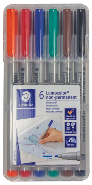 Water Soluable Markers (6ct)