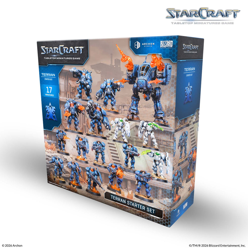 Starcraft Miniatures Game: Terran Starter Set