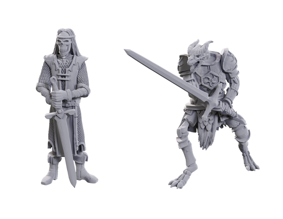 D&D Nolzur's Marvelous Miniatures: Limited Edition 50th Anniversary: Skeleton Knights