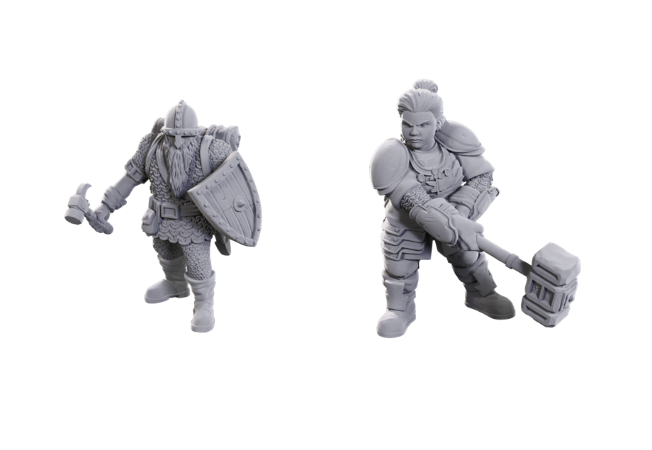 D&D Nolzur's Marvelous Miniatures: Limited Edition 50th Anniversary: Dwarves