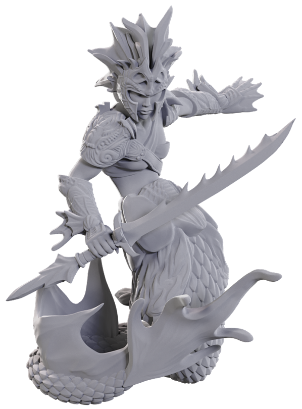D&D Mini (WV25) Merfolk Scout