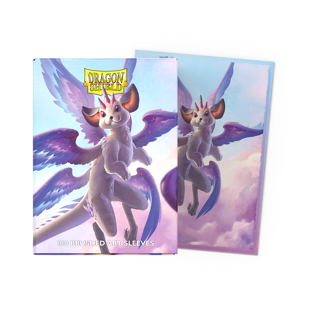 Dragon Shield Brushed Art Sleeves: The Whiskerwing