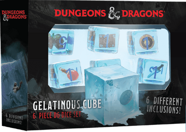 D&D Gelatinous Cube Dice (6ct)