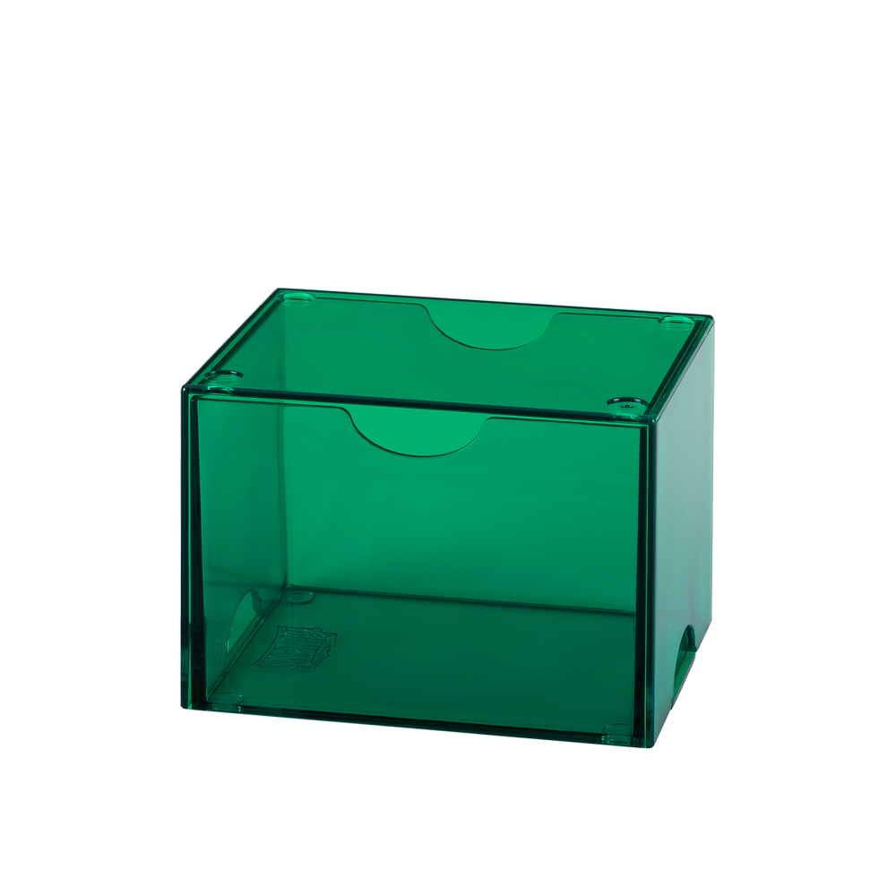 Dragon Shield Strongbox: Clear Green