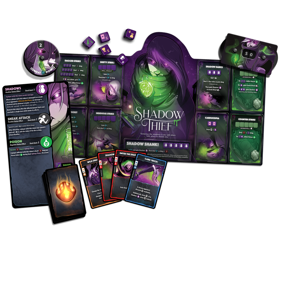 Dice Throne: Hero Pack - Shadow Thief
