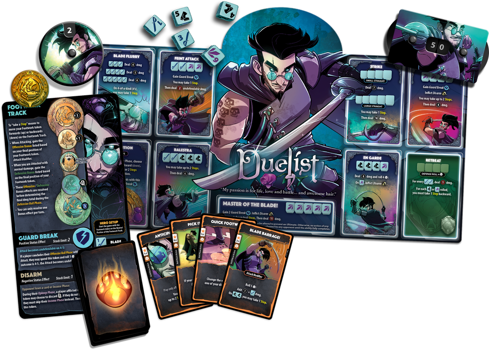 Dice Throne: Hero Pack - Duelist