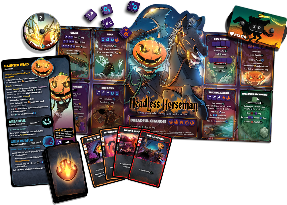 Dice Throne: Hero Pack - Headless Horseman