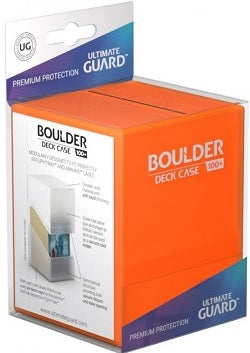 Boulder 100+ Deck Box: Poppy Topaz (Orange)