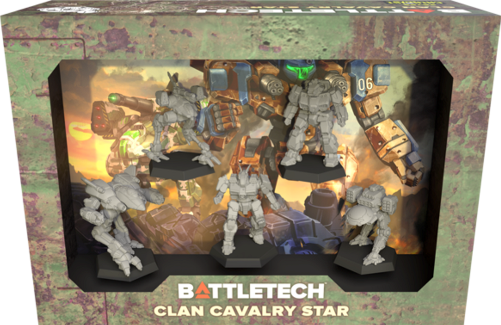 Battletech: Clan Cavalry Star Forcepack