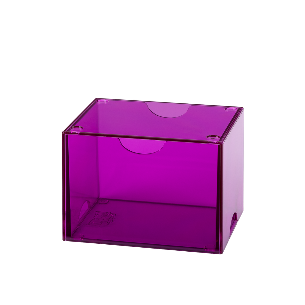 Dragon Shield Strongbox: Clear Purple
