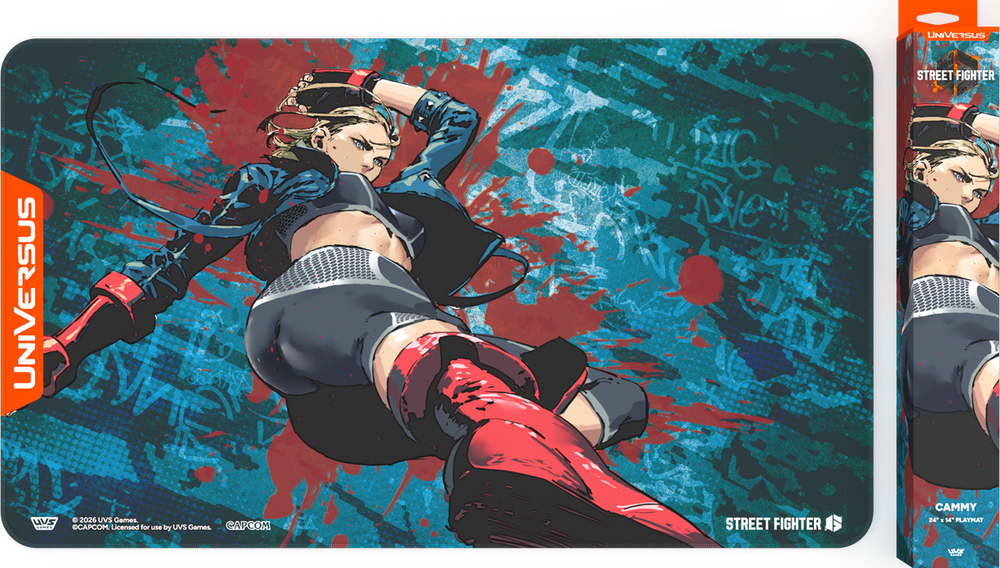Street Fighter 6: Challenger Series Playmat- Cammy