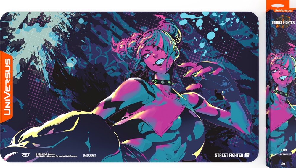 Street Fighter 6: Challenger Series Playmat- Juri