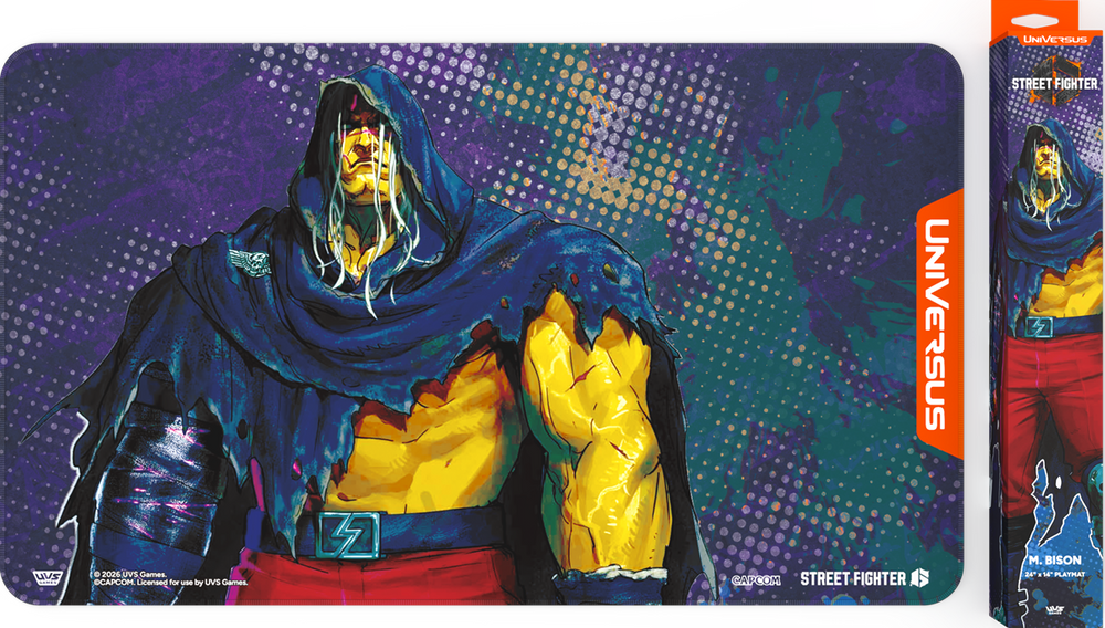 Street Fighter 6: Challenger Series Playmat- M. Bison